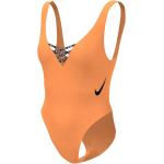Orange Baddräkter från Nike på rea i Storlek XS för Damer 
