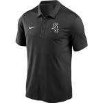 Svarta Kortärmade Kortärmade pikétröjor från Nike på rea i Storlek L i Polyester för Herrar 