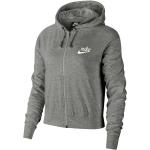 Retro Ekologiska Gråa Tränings hoodies från Nike på rea i Storlek XS för Damer 