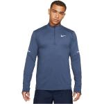 Blåa Tränings hoodies från Nike Dri-Fit på rea i Storlek XXL för Herrar 