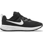 Svarta Slip-in sneakers från Nike Revolution 6 på rea Andningsbara i storlek 28 för Pojkar 