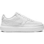 Nike W Court Vision Alta Ltr Sneakers White/White Vit/vit