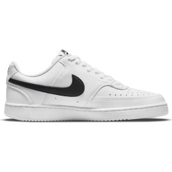 Nike W Court Vision Low Sneakers White/Black Vit/svart