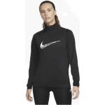 Svarta Löpartröjor från Nike Swoosh i Storlek XS i Polyester för Damer 