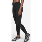 Nike Women's Mid-rise Pocket Leggings Epic Luxe Löparkläder Black/Reflective S Svart/reflective s
