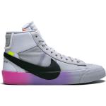 Gråa Höga sneakers från Nike Blazer med rundad tå i Gummi för Flickor 