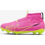 Nike Younger/older Kids' Firm-ground Football Boot Jr. Zoom Mercurial Superfly 9 Pro Fg Fotbollsskor Pink Blast/Volt Pink blast/volt