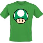 Gröna Nintendo T-shirts i Storlek M i Bomull för Herrar 