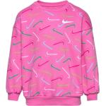 Rosa Sweatshirts för barn från Nike Swoosh i Storlek 92 