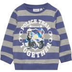 Blåa Sweatshirts för barn från Name It i Storlek 86 
