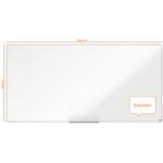 Whiteboard 180 x 90cm magnetisk emalj Nobo Impression Pro