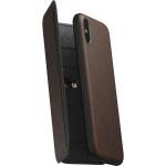 Nomad Tri Folio Leather Rugged Iphone Xs Max Cover Durchsichtig