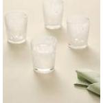 Vita Vattenglas 4 delar i Glas 
