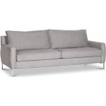 NordiForm soffa - 3-sits Välj din färg - Inari 96 - Gråsvart, Kallskum WE30 med silikonfibrer