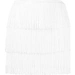 Off white Minikjolar med fransar från NORMA KAMALI på rea i Storlek S för Damer 