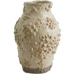 Beige Keramikvaser från Nordal i Keramik - 34 cm 