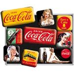 Nostalgic-Art Kylskåpsmagneter i retrostil, Coca-C