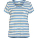 Nubowie T-Shirt - Noos Tops T-shirts & Tops Short-sleeved Blue Nümph