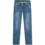 Hållbara Ekologiska Blåa Stretch jeans från Nudie Jeans på rea i Denim för Herrar 