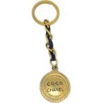 Hållbara Nyckelband med polerad finish från Chanel i Guldplätering för Damer 