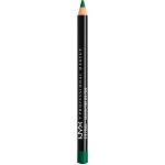 Cruelty free Smaragdgröna Ögonskuggor Glittrande från Nyx Cosmetics Slim Eye Pencil med lång varaktighet för Damer 