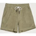 Khaki Sweat shorts från OAS i Storlek S i Frotté för Herrar 