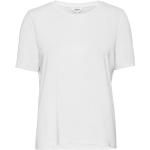 Vita T-shirts från Object i Storlek S 
