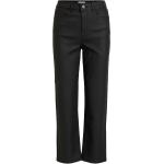 Svarta High waisted jeans från Object på rea i Storlek XS i Denim för Damer 