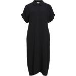 Object - Skjortklänning objSanne Tiana S/S Dress - Svart - 36