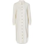 Hållbara Vita Skjortklänningar från Object på rea i Storlek L för Damer 