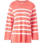 Hållbara Persikofärgad Stickade tröjor från Object i Storlek L i Viskos för Damer 