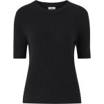 Hållbara Svarta Kortärmade T-shirts från Object i Storlek S för Damer 