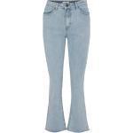 Objmarina Belle Kickflared Denim Jeans Bottoms Jeans Flares Blue Object
