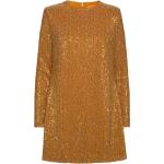 Guldiga Jerseyklänningar med paljetter från Stine Goya i Storlek XS i Jerseytyg för Damer 