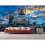 Oedim väggtapet Buddha Puesta sol | fototapet för