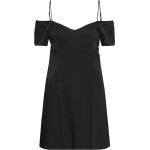 Kortkorta Svarta Off shoulder klänningar från Calvin Klein Jeans med Off the shoulder-ringning för Damer 