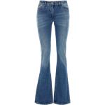 Blåa Boot cut jeans från Off-White på rea i Denim för Damer 