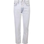 Blåa Slim fit jeans från Off-White på rea i Denim för Herrar 