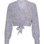 Flerfärgade Långärmade Långärmade blusar från ONLY i Storlek XL för Damer 