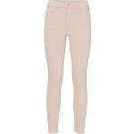 Only - Byxor onlBlush Mid Skinny Ankle Raw Colour - Rosa - W28/L34