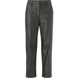 Only - Byxor onlHera Faux Leather Straight Pant - Svart - W27/L32