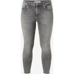 Gråa Slim fit jeans från Only Carmakoma med L34 med W42 i Denim för Damer 