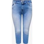 Blåa Slim fit jeans från Only Carmakoma i Storlek 3 XL för Damer 