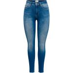 Blåa Slim fit jeans från ONLY Blush på Black Friday rea med L32 med W26 i Denim för Damer 