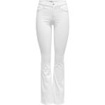 Vita Slim fit jeans från ONLY Blush med L32 med W29 för Damer 