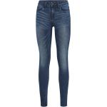 Mörkblåa Slim fit jeans från ONLY på rea med L32 med W25 i Denim för Damer 