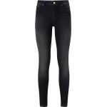 Svarta Slim fit jeans från ONLY på rea med L32 med W25 i Denim för Damer 