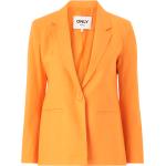 Only - Kavaj onlOla-Caro L/S Linen Blazer - Orange - 34
