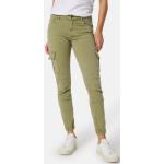 Gröna High waisted jeans från ONLY med L32 med W42 i Storlek XL för Damer 