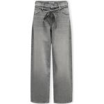 Gråa Straight leg jeans från ONLY med W27 i Storlek M i Denim för Damer 
